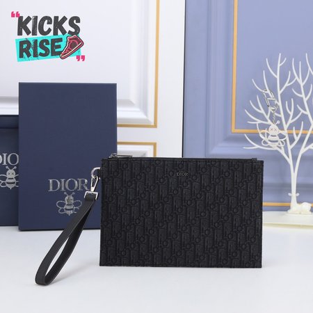 Dior Essentials POUCH Black Dior Oblique Jacquard