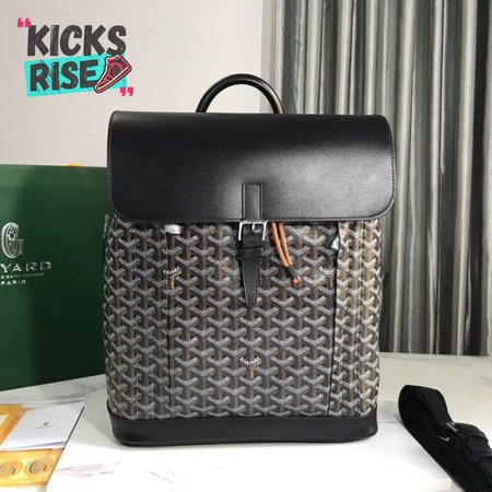 Goyard Alpin Backpack Goyardine Black