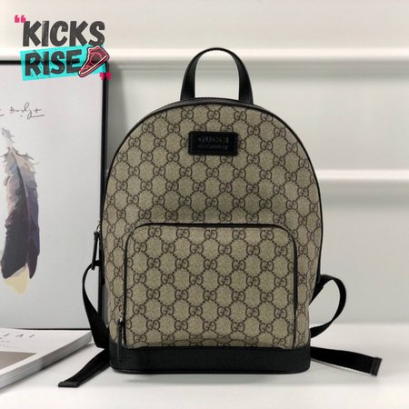 Gucci Backpack GG Supreme Small Beige/Ebony