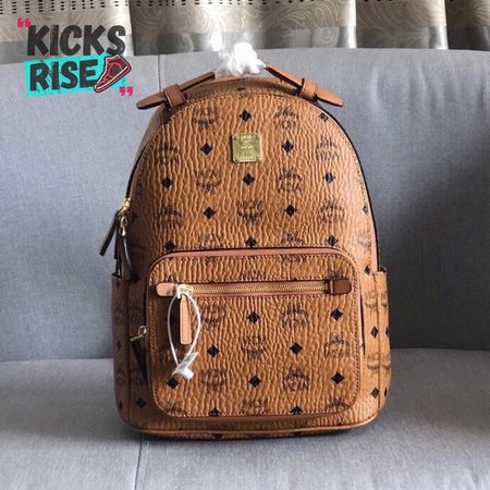 MCM Stark Side Studs Backpack in Visetos