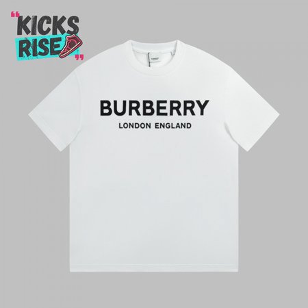 Burberry Logo Print Cotton T-shirt