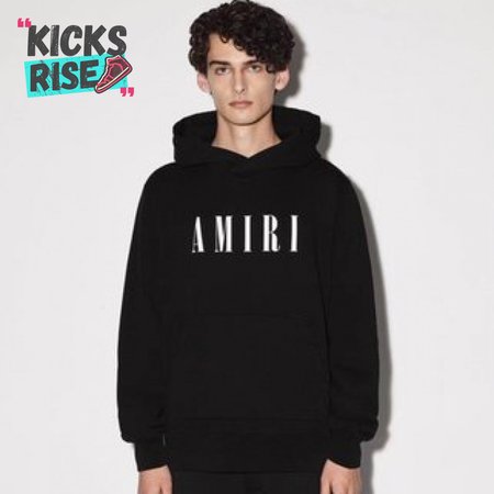 AMIRI Core Logo Hoodie Black/White SS23