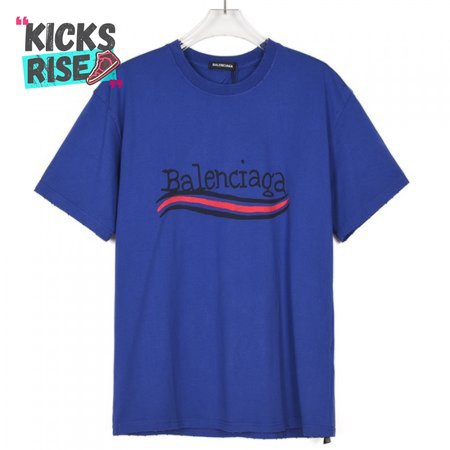 Balenciaga Political Embroidered Cotton t-shirt