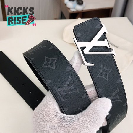 initiales belt monogram eclipse black/gray