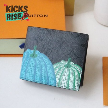 x YK Slender Wallet Pumpkin Print