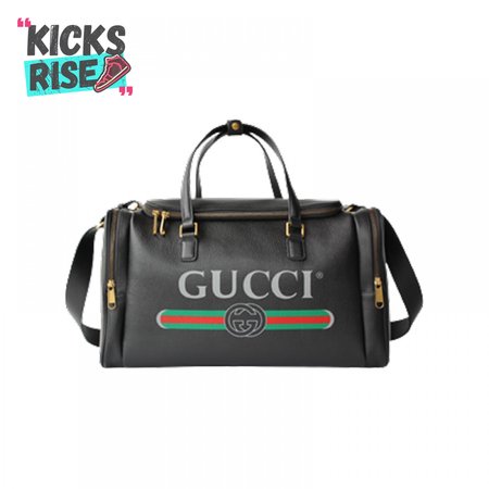 Men'S Gucci-Print Leather Duffel Bag - GDB57