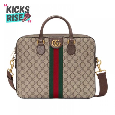 Gucci Canvas Ophidia GG Briefcase - GBC003