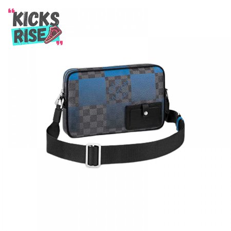 alpha messenger damier graphite canvas lmb063