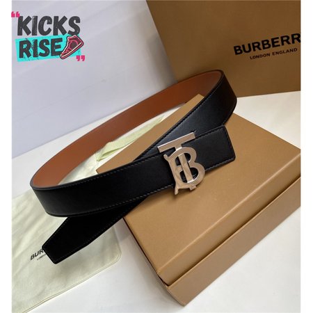 burberry B buckle belt