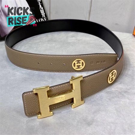 hermes belt gold