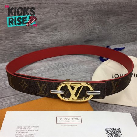 logo buckle leather belt