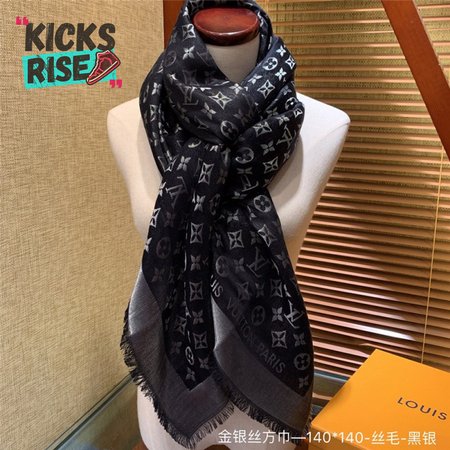 so shine monogram scarf shawl