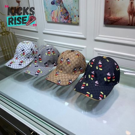 Top Quality Gucci Mickey mouse Hats