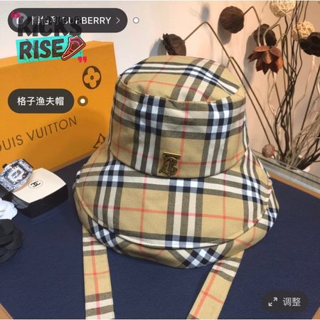 Best Burberry Plaid fisherman bucket hat