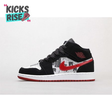 Air Jordan 1 Mid Newspaper Air Times 36-46