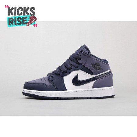 Air Jordan 1 Mid Obsidian Sanded Purple 36-46