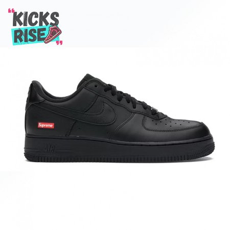 Nike Air Force 1 Low Supreme Black Size 36-47.5