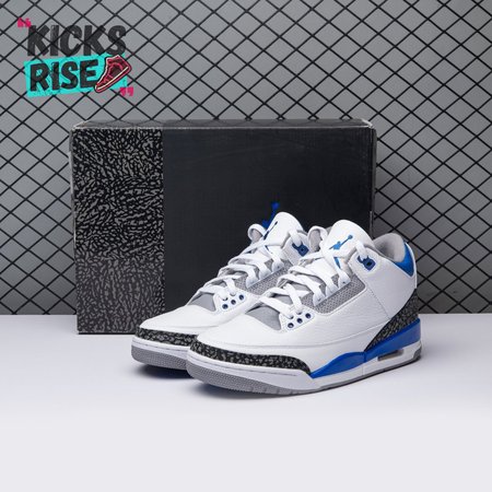 Jordan 3 Retro Racer Blue CT8532-145 Size 40-48.5