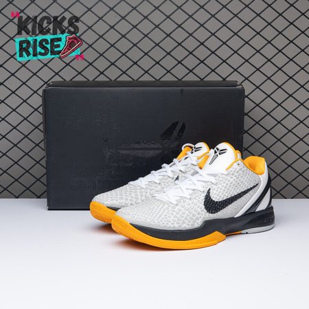 Kobe 6 Protro Playoff Pack White Del Sol CW2190-100 Size 40-47.5