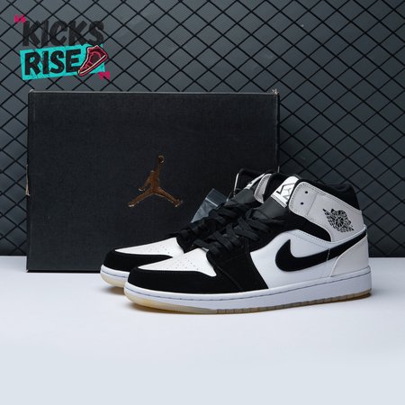 Jordan 1 Mid Diamond Shorts DH6933-100 Size 36-47.5