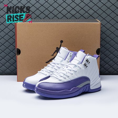 Air Jordan 12 White Purple Size 40-47.5