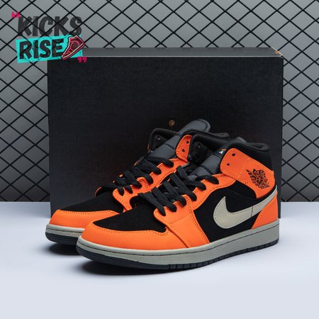 Air Jordan 1 Mid Black Cone Size 36-46