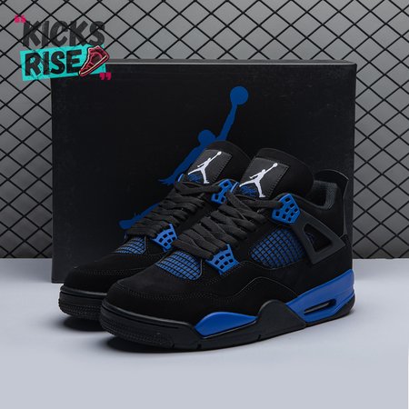 Jordan 4 Retro Black Blue Size 40-47.5