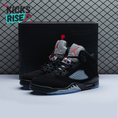 Jordan 5 Retro Black Metallic (2016) 845035-003 Size 40-47.5