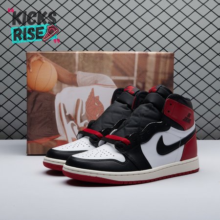 Jordan 1 Retro High OG 'Black Toe Reimagined' DZ5485 106 Size 36-47.5