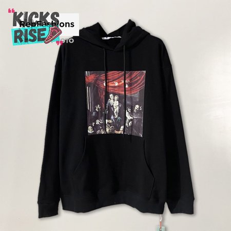 Off White Caravaggio Painting Hoodie