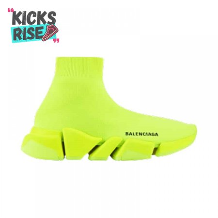 BALENCIAGA MEN'S SPEED 2.0 SNEAKER IN YELLOW - BB140