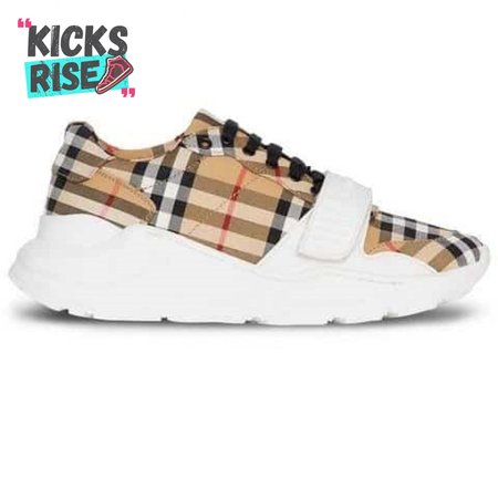 BURBERRY VINTAGE CHECK COTTON SNEAKER - BBR1