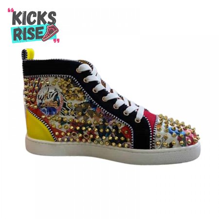 CHRISTIAN LOUBOUTIN HIGH TOP SNEAKER - CL124