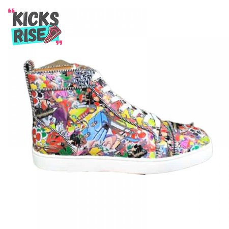 CHRISTIAN LOUBOUTIN HIGH TOP SNEAKER - CL118