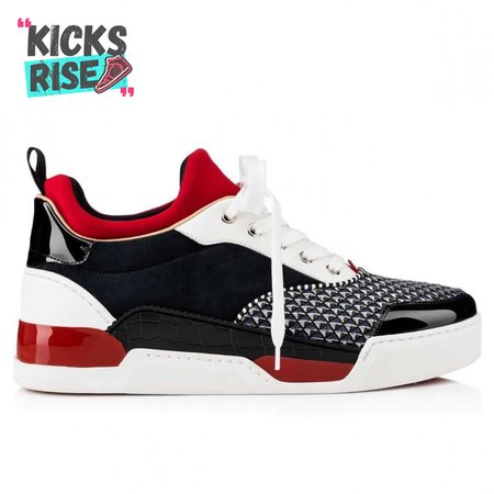 CHRISTIAN LOUBOUTIN AURELIEN FLAT SNEAKERS VERSION MULTI - CL60