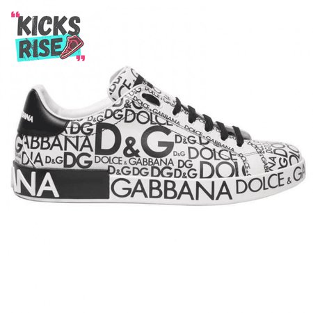 DOLCE & GABBANA LOGO PRINT SNEAKERS - DG13